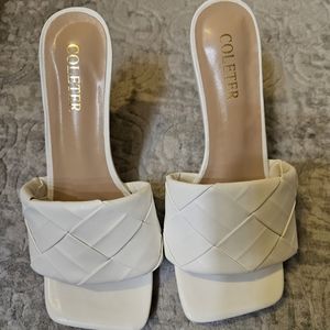 Summer heels  size 7